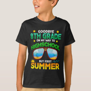 Camiseta 8º Grado Camino A La Secundaria Primer Verano Gr