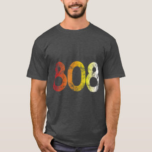 Camiseta 808 Roland Electronic Drum Machine, de estilo retr