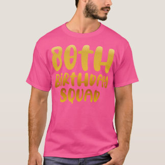 Camiseta 80.ª brigada de cumpleaños
