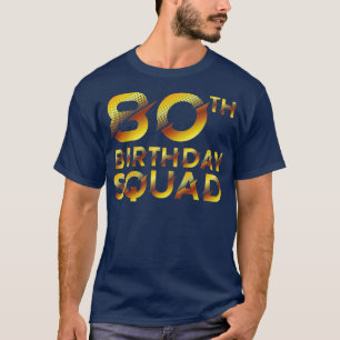 Camiseta 80.ª brigada de cumpleaños