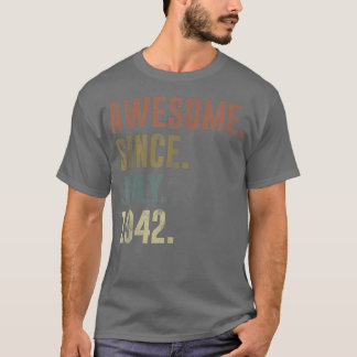 Camiseta 80.ª cosecha desde julio de 1942