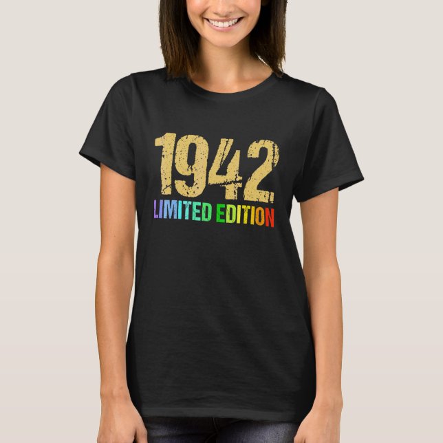 Camiseta 80.ª Famosa 80 Años 1942 (Anverso)
