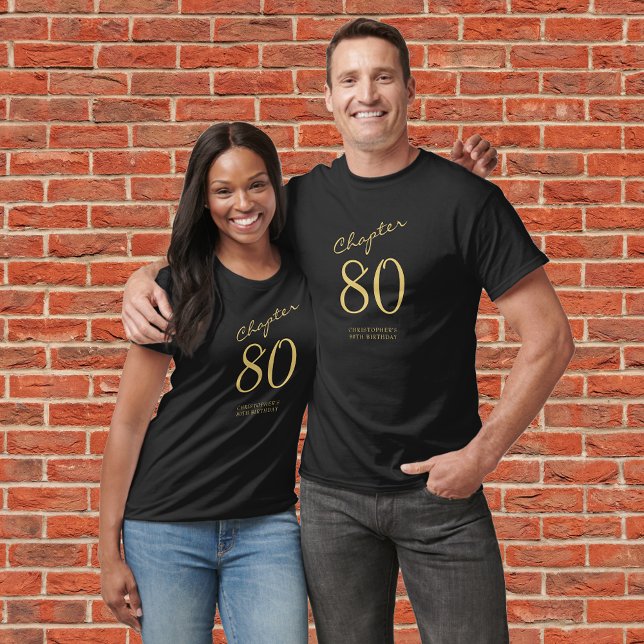 Camiseta 80.ª fiesta de cumpleaños (Subido por el creador)