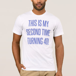 Camiseta 80.º regalo de la bolsa de cumpleaños