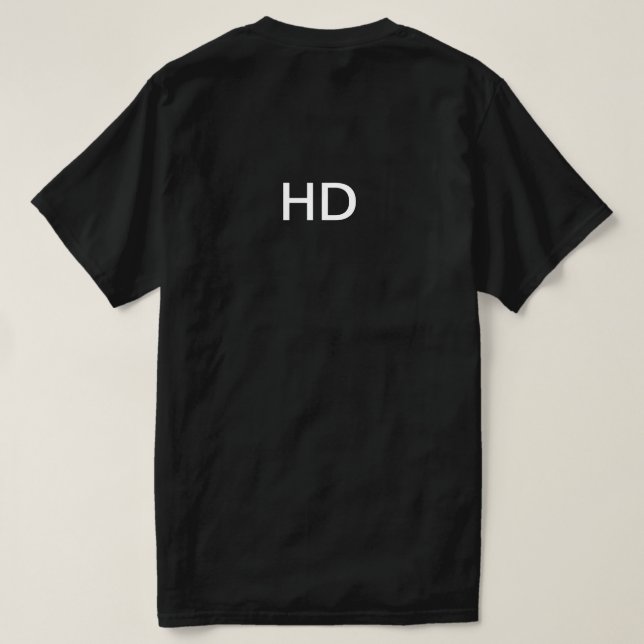 CAMISETA 80 HD (Reverso del diseño)