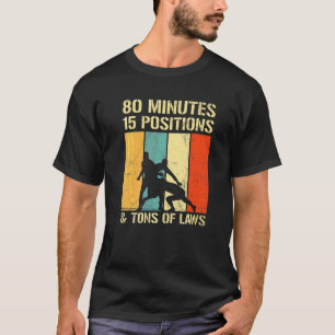 Camiseta 80 Minutos 15 Posiciones Y Toneladas De Leyes Cita