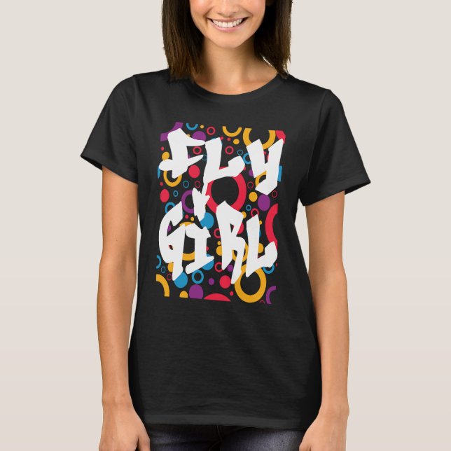 Camiseta 80s 90s BGirl For Women Men Kid (Anverso)