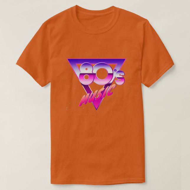 Camiseta 80s Era (Diseño del anverso)