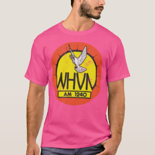 Camiseta 80s Faded Style AM 1240 WHVN Charlotte NC