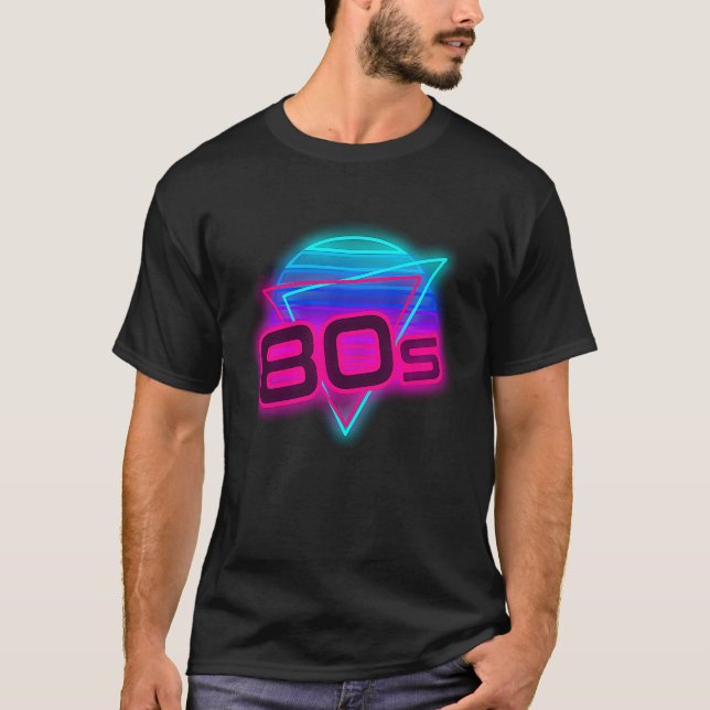 Camiseta 80s  for Women BORN IN THE 80s (Anverso)