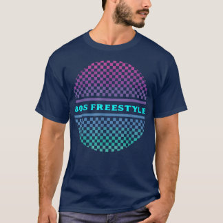 Camiseta 80's Freestyle Vintage Ochties Retro Disco Ball Mu
