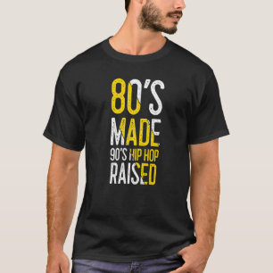 Camiseta '80's Hop Hop Raised Apparel de 90's