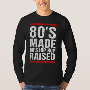 Camiseta '80's Hop Hop Raised Apparel de 90's