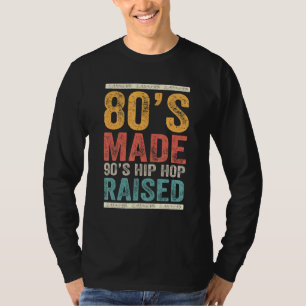Camiseta '80's Hop Hop Raised Apparel de 90's