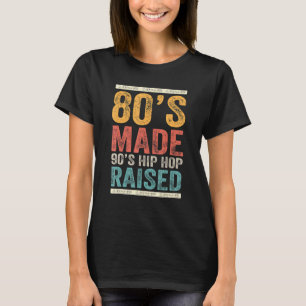 Camiseta '80's Hop Hop Raised Apparel de 90's