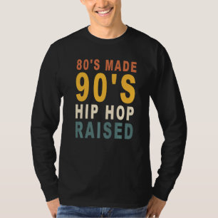 Camiseta '80's Hop Hop Raised Apparel de 90's