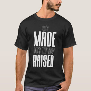 Camiseta '80's Hop Hop Raised Apparel de 90's