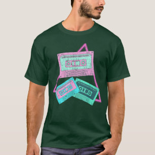 Camiseta 80s Music Lover Synthwave Vaporwave Retro Music Ca