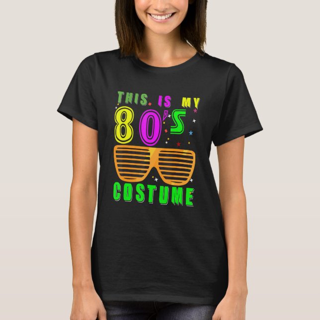 Camiseta 80's Retro Fashion Throwback Culture 1980 Disco Mu (Anverso)