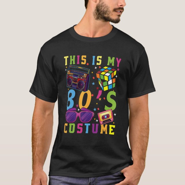Camiseta 80's Retro Fashion Throwback Culture 1980 Disco Mu (Anverso)