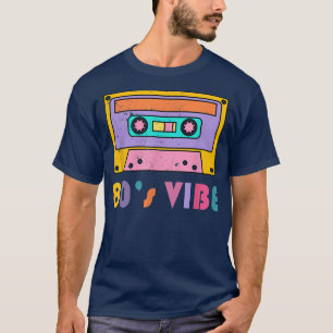 Camiseta 80s Vibe Retro Music 80s Costume Party Vintage 80s