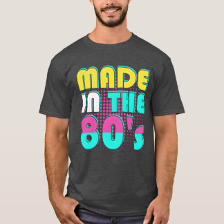 Camiseta 80she 80s Música divertida