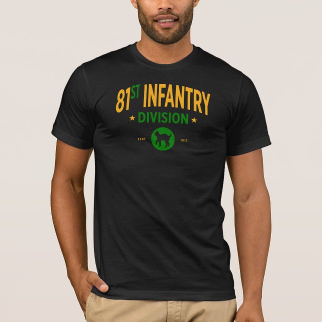 Camiseta 81.ª División de Infantería - Ejército de los Esta (Anverso)