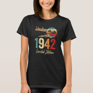 Camiseta 81 Year Old Gift Vintage 1942 81st Birthday