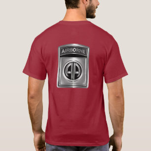 Camiseta 82ª División Aérea Impresionante Diseño Cromado