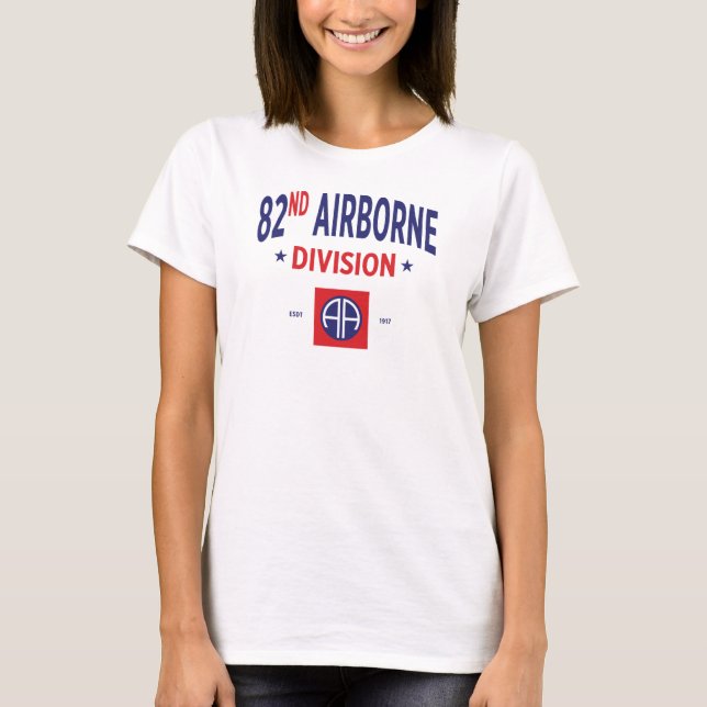 Camiseta 82ª División Aérea - Las Mujeres Americanas (Anverso)