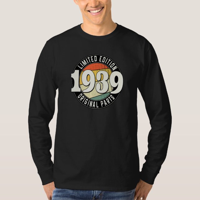 Camiseta 82º Aniversario 1939 Edición Piezas Originales Vin