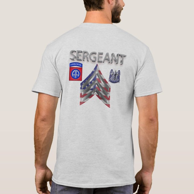 Camiseta 82º Sargento de la División Aérea (Reverso)