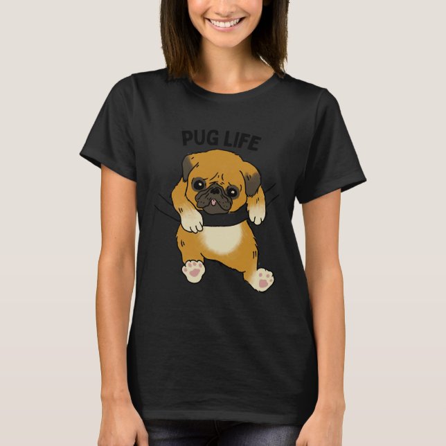 Camiseta 820 del Pug Life Classic (Anverso)