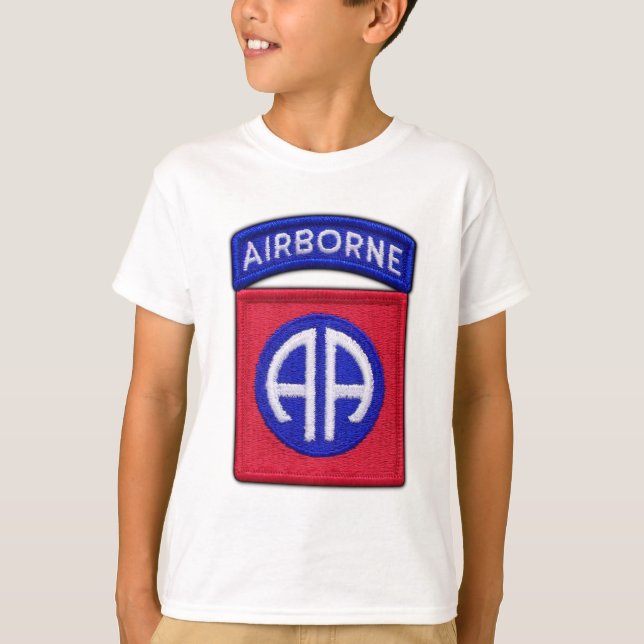 Camiseta 82.ª ABN Airborne Div Vets LRRP (Anverso)