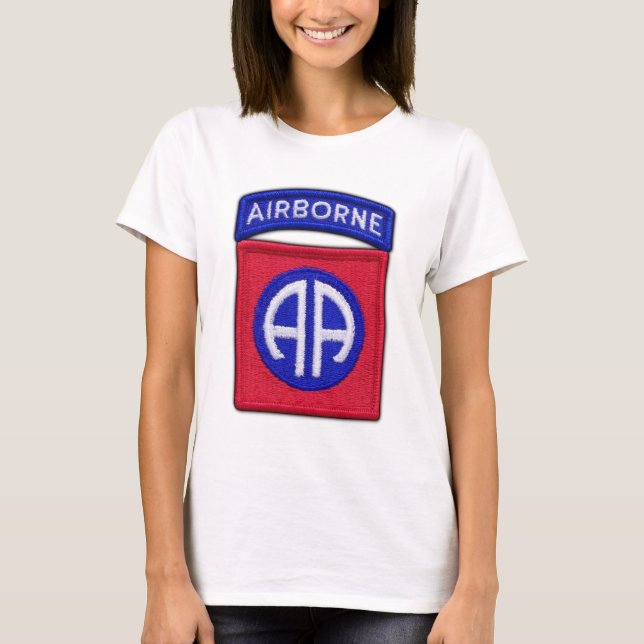 Camiseta 82.ª ABN Airborne Div Vets LRRP (Anverso)