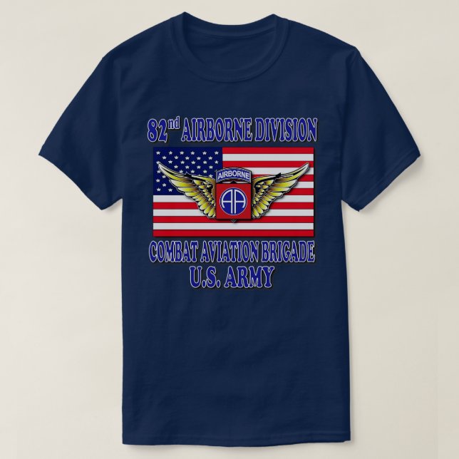 Camiseta 82.ª Brigada de Aviación de Combate (Diseño del anverso)