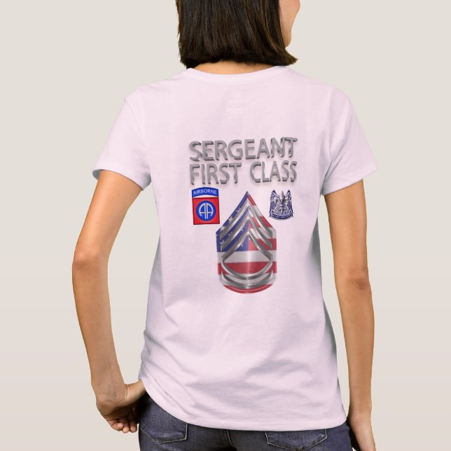 Camiseta 82.ª Brigada Sargento de Primera Clase (Reverso)