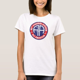 Camiseta 82.ª División Aérea "Todas las mujeres americanas"