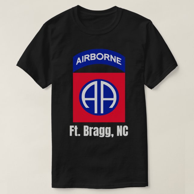 Camiseta 82.º Ft Bragg 1 (Diseño del anverso)