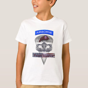 Camiseta 82.º Jumper superior con bandera estadounidense