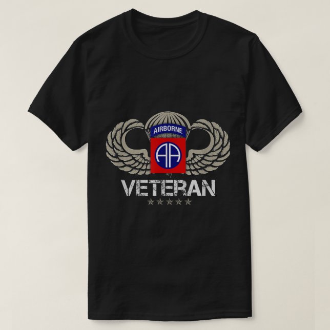 Camiseta 82.º Paracaidista Aéreo (Diseño del anverso)