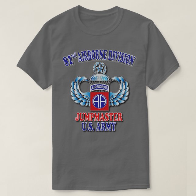 Camiseta 82.º Salto Maestro Jumpmaster (Diseño del anverso)