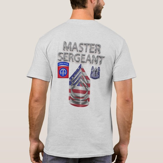 Camiseta 82.º sargento mayor de la División Aérea (Reverso)
