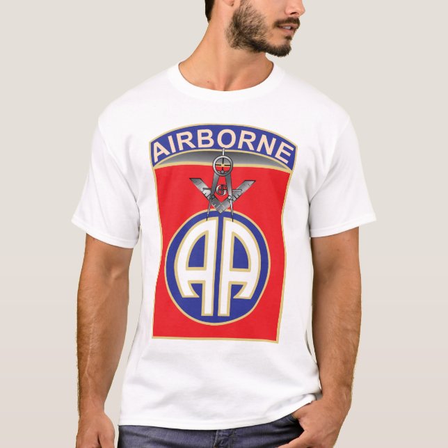 Camiseta 82.o Albañiles aerotransportados (Anverso)