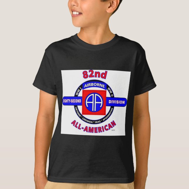 Camiseta 82.o DIVISIÓN AEROTRANSPORTADA "TODA LA" DIVISIÓN (Anverso)