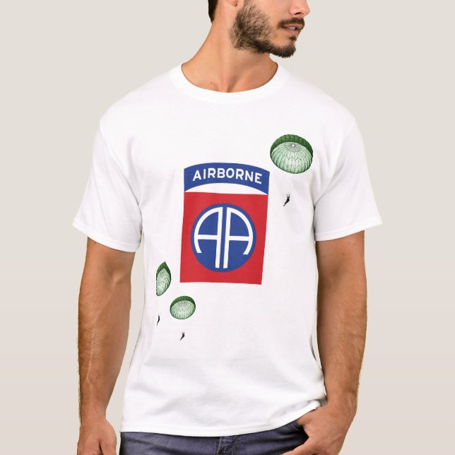 Camiseta 82.o Paracaidistas de la división aerotransportada (Anverso)