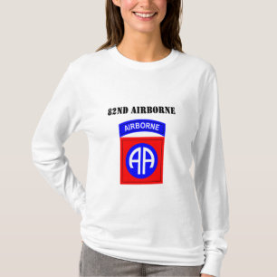 Camiseta 82.o Sudadera con capucha aerotransportada de las