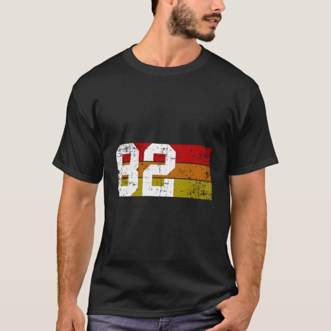 Camiseta 82 Retro 1982 40º Cumpleaños Cuarenta Años (Anverso)