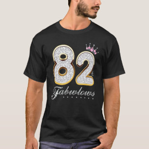 Camiseta 82 y fabuloso Diamante C de 82 años de edad