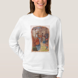 Camiseta 8378 Velin 745 caballeros f.1 a caballo, c.1350